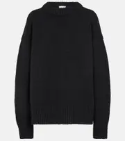 [The Row] The Row Ophelia wool and cashmere sweater AU 10 black
