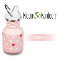 在飛比找Yahoo奇摩購物中心優惠-美國Klean Kanteen 幼童窄口不鏽鋼吸嘴瓶-355