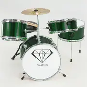 Kids Drum Kit, 4pc (Green)