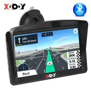 XGODY 7'' Car Truck GPS Navigation Navigator BT SAT NAV with Sunshade AU Map POI