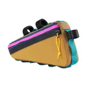 Front Tube Pouch for Bikes Splash proof Design Fits Most Mountain Bikes