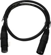 Hoement XLR Microphone Cable Pin Balanced Audio Cord for Mixing Board Radio Station and Speaker System High Performance Durable Low Noise Connection
