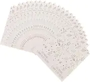 150pcs Rectangular Adhesive Sealing Stickers for Boxes Self Adhesive Labels Strong Adhesiveness for Various Surfaces Convenient for Packaging and Wrapping of Stickers Each