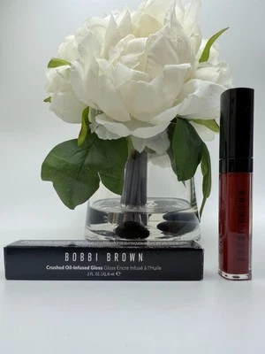 Bobbi Brown Crushed Oil-Infused Lip Gloss Rock & Red 0.2 Fl Oz / 6 Ml
