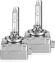 NUROTA D3S Xenon Headlight Bulb with StVZO Approval - Anti-UV Front Headlight - 35 W 6000 K Pure White Xenon Bulb - Pack of 2