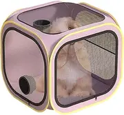 wqibq Dog Dryer Box | Drying Chamber - Grooming Cage for Cats Dogs Puppies Home Without Flying Hair