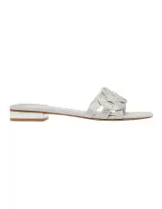 [Nine West] Mixey Sandal in Silver