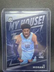 JA MORANT 2019-20 DONRUSS OPTIC *MY HOUSE* BASE INSERT GRIZZLIES RC