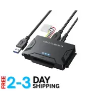 Speedy USB 3.0 to IDE/SATA Adapter - Universal HDD/SSD Reader with Power Supply