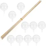 Abaodam 1 Set Candy Packaging Box Holders Round Chocolate Crystal Balls Party Treat Boxes Chocolate Case