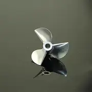 LUMIXE 1PC Paddle CW CCW 3 Blades Propeller Propellers, for RC Boat Model Dia 32/34/36/38/40/42/43/45/48/54/55/70mm CNC Aluminum Alloy Boat Propeller (Color : 40x4.76x1.4 positve)