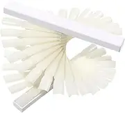 Nail Plate Display Plate Screw Display Stand Fan Shape Polish Stylish Practical for Home Office