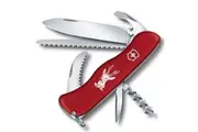 Victorinox Swiss Army Hunter Lock Blade Knife Red