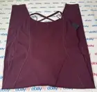 Savage X Fenty Sport One Piece Curve Alert Jumpsuit Fine Wine Purple Size 14-16