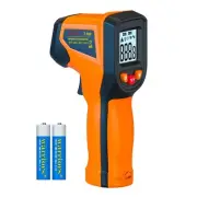 Upgrade 2023 Laser Infrared Thermometer Non-Contact Digital Orange