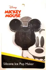 Disney Mickey Mouse Silicone Ice Pop Maker Popsicle NEW 4.5" x 4"