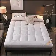 Mattresses Tatami Mattress, 8cm Thick Japanese Floor Mat Sleeping Foldable Roll Up Down Cotton Bed Cover Cushion Mattress Single Full Queen King Size Bedroom Furniture
