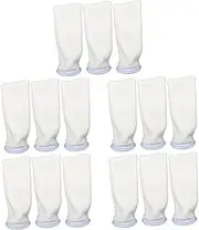 BCOATH 15 Pcs Filter Bag Fish Tank Sump Filter Socks Aquarium Filter Media Bag Filter for Aquarium Filter Socks 4 inch 200 Aquarium Filter Sock Biochemical Cotton Coral Reef White