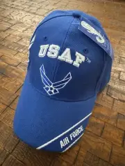 U.S. Air Force Blue Baseball Hat Cap (1 pc) - One size fits Most. Blue, NWTs
