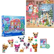 Figures Countdown Calendar Toys Christmas Bluey Cartoon Hello-Kitty Advent