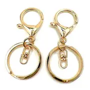 20Pcs Lobster Clasps Swivel Hooks, Lobster Clasp Swivel Trigger Clips with