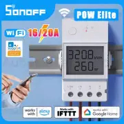 SONOFF POW Elite 16A 20A WiFi Smart Switch Controller Real Time Power Consumptio