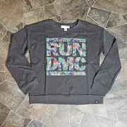 NWOT Run DMC Dark Gray Sweatshirt Sz L 10/12 Girls