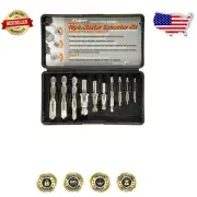 Professional 10-Piece Broken Screw Extractor Set - No Pilot Hole Required