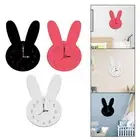 Wall Clock Wall Hanging Clock Wooden Room Decorations Non Ticking Kids Wall
