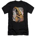 【時尚 T 恤】JLA THE FLASH DC COMICS SUPERHERO REVERSE FLASH STRI