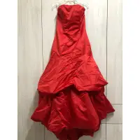 在飛比找蝦皮購物優惠-美國Jessica Mcclintock紅色澎裙禮服