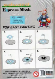 EDUCX425 1:72 Eduard Mask - Spitfire Camo Scheme B