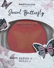 Profusion Cosmetics Empowered Social Butterfly, Blush Makeup-Monarch