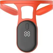 Nurdo Intelligent Hunchback Corrector Male and Female Correction Belt Hunchback Corrector to Correct Sitting Posture Correction Artifact Orange Red