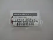 Genuine Nissan 90-96 300ZX Z32 Master Key Blank Uncut Black KEY00-00096 F/S