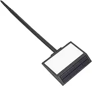 HOMOCONO Solar-Powered Address Sign Solar Doorplate Lamp Outside House Number Plaques Light-Up Address Numbers Easy-to-Read Solar-Powered Numbers for Entrances