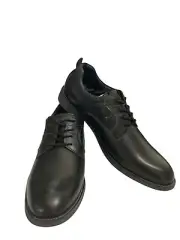 Steve Madden Garret Men's Size 12 Black Leather oxford Dress Shoes NWT