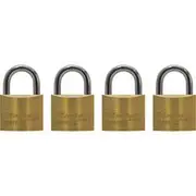 Master Lock Fortress Padlock - 30mm, 4 Pack