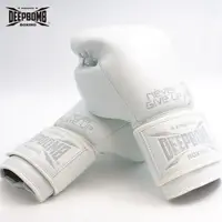在飛比找momo購物網優惠-【DEEPBOMB】黑潮系列拳套-白色10oz 14oz(拳