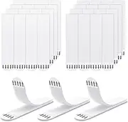 Damage Free Removable Wall Tape,16Pairs(32 Strips) Large Picture Hanging Strips,Picture Hanging Adhesive Strips Double Side Hook Loop Mounting Tapes for Decorations(19X92mm)