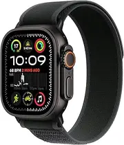 Apple Watch Ultra 2 GPS + Cellular 49mm Black Titanium Case with Black Trail Loop - S/M