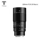 TTartisan 100mm F2.8 Macro 2X Full Frame Lens for Sony Fuji Nikon Canon L-Mount