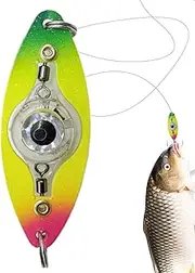 Electric Fishing Lure - Underwater Flasher Lights Trolling Lures Halibut Rig - Attractants Bass Deep Drop Bait for Saltwater Sea Walleye Offshore Trolling