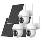 ANRAN 3MP Solar Battery Powered Wireless Security Camera System Outdoor Home