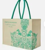 BNWT FORTNUM & MASON HRH QUEEN'S PLATINUM JUBILEE BAG FOR LIFE LTD EDITION