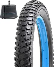 FengCan 20 Inch Bicycle Tyres 76-406 20 x 3.0 Bicycle Tyre Foldable and Bicycle Inner Tube 20 x 3.0/3.50 Schrader Valve 32 mm, Suitable for 20 x 3 City/Mountain/Road Bike Bicycle Tyre Replacement