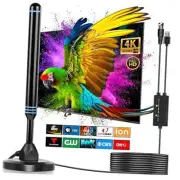TV Antenna for Smart TV Indoor-Amplified HDTV Antenna with Magnetic Base, Long
