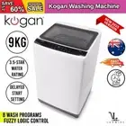 NEW Kogan Smart Fuzzy Logic Top Load Washer Series 9kg Top Load Washing Machine