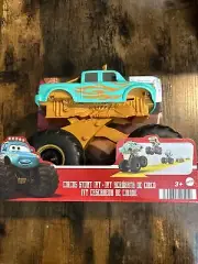 NIB Disney Pixar Cars On The Road Circus Stunt Ivy Truck Push Roll