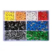 Handyman Cable Termination set Insulated Wire Ferrules with Case Simple to Use